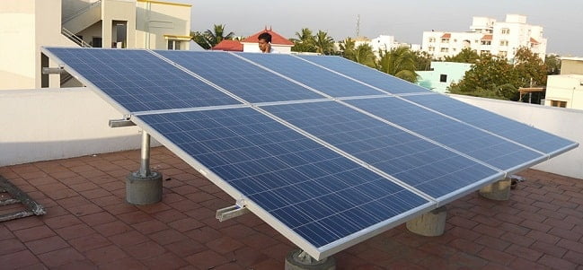 Solar pannel installation