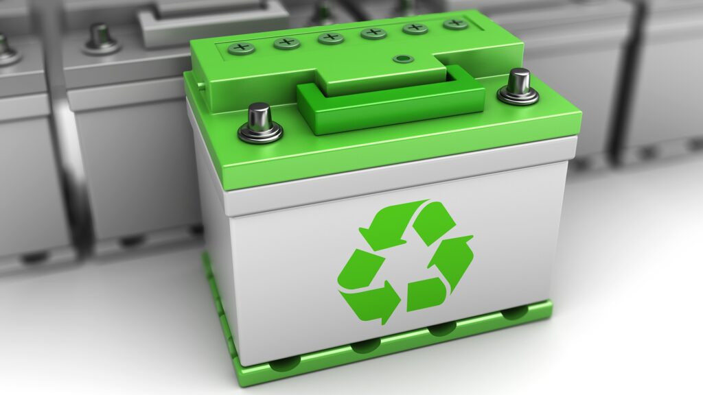 EPR Battery for waste management
